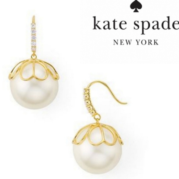 kate spade Jewelry - KATE SPADE PEARLETTE EARRINGS NWT